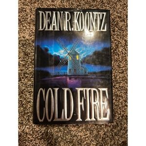 Cold Fire by Dean R.‎ Koontz Hardcover Book Supernatural Thriller 1991